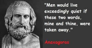 Anaxagoras Quotes The Tree