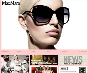 40 website designs of VIP fashion designers