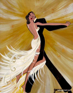 This is a painting is called Ballroom Dance by Halen Gerro. I chose ...