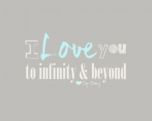 Love You to Infinity and Beyond