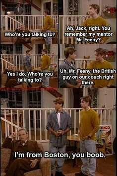 The fact that Feeny calls Eric a 