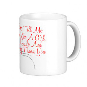Smile and Say Thank You Coffee Mug