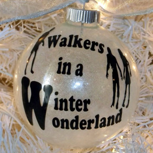 Walking Dead Christmas Ornament, Walkers Ornament, Zombie Christmas ...