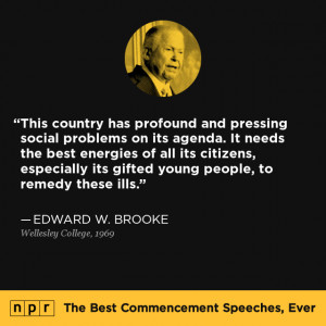 Senator Edward Brooke Quote