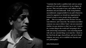 Krishnamurti Quotes