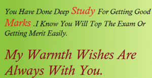 Exam Wishes Quotes