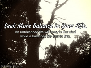 Quote About Finding Balance in Life