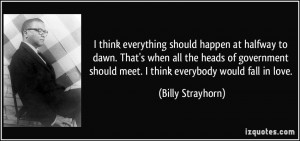 Billy Strayhorn Quote