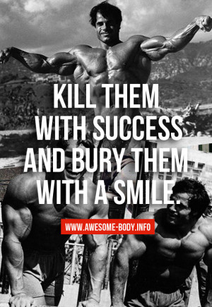 Arnold Schwarzenegger and Franco Columbu | Bodybuilding quotes