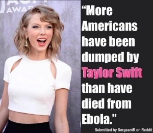 ... be cautious of Ebola but not go crazy fear mongering stupid over it