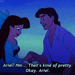 Prince Eric: You know, I feel really bad not knowing your name. Maybe ...