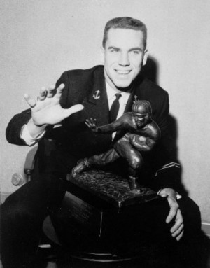 ... of today’s quotes focuses on Roger Staubach and his Heisman Trophy