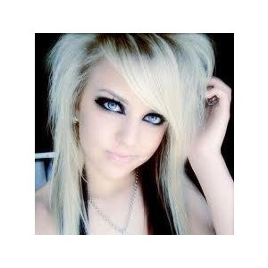 emo hairstyles for long hair - Google Search - Polyvore