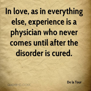 De la Tour Quotes