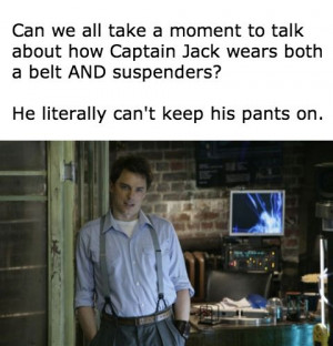 Captain Jack Makes a Pitiful Attempt at Chastity