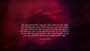 25 Valentines' Day Bible Verses on Love + 25 Free Wallpapers | Matthew ...