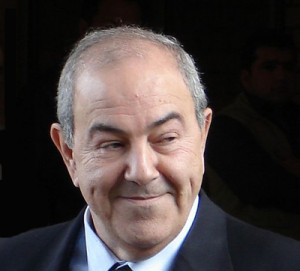 Iyad Allawi a former CIA asset and one time US installed prime