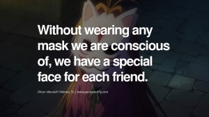 quotes about removing the mask