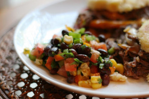 Black Bean Salsa Mexican Food Recipes
