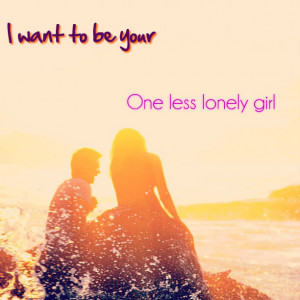 One Less Lonely Girl