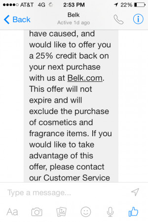 Top 20 Complaints and Reviews about Belk