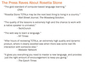Rosetta Stone Comes to the iPad