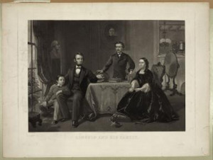Lincoln and His Family (Thomas, Abraham, Robert Todd, and Mary Todd ...