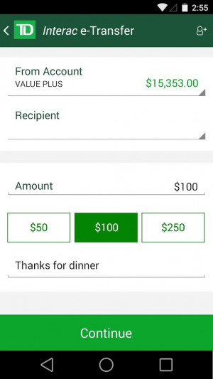 TD (Canada)- screenshot