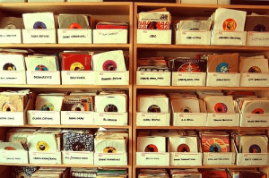 Music record collection