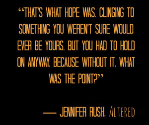 Jennifer Rush, Altered