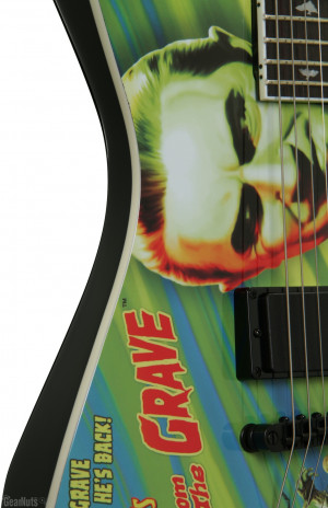 esp ltd graphic series bel lugosi tales from the grave electric guitar