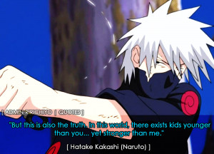 Hatake Kakashi Quote by ynzzie88