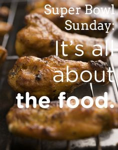 ... …we watch for the food! #SuperBowl #Sunday #Party #Snacks #Football