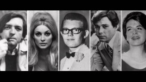 Combo image shows the five victims slain the night of Aug. 9, 1969 at ...