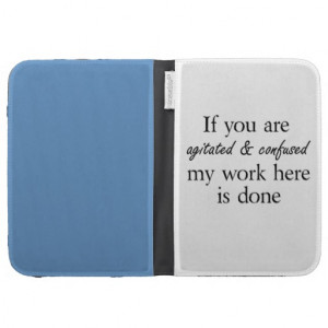 Funny quotes kindle cases office humor joke gifts