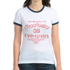 Cheer University Jr. Ringer T-Shirt for