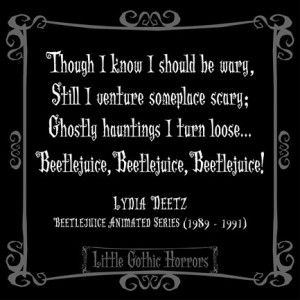 Little Gothic Horrors: Delightfully Dark Quotes