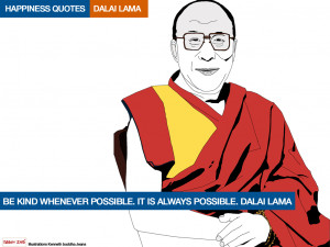 quote be kind whenever possible it is always possible dalai lama quote