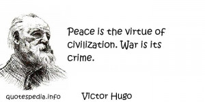 Famous quotes reflections aphorisms - Quotes About Virtue - Peace is ...