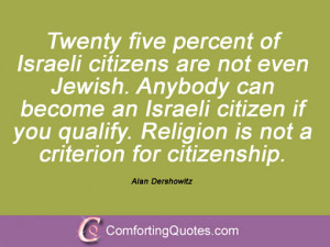 20 Quotations By Alan Dershowitz
