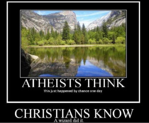 Demotivational Christians and Atheists