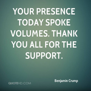 Thank You for All Your Support Quotes