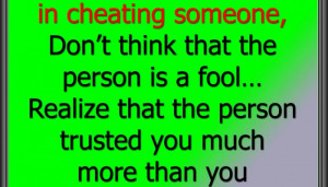 Photo Gallery of the Break Your Cheating Habits with Cheater Quotes