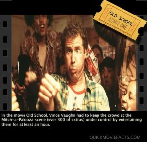 Old School Movie Fact