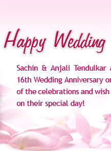 Sachin - Anjali Wedding Anniversary