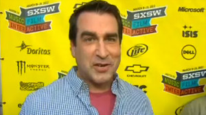 Rob Riggle Actor Arrives...