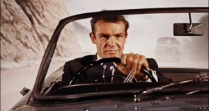 Photo of James Bond , as portrayed by Sean Connery, in 