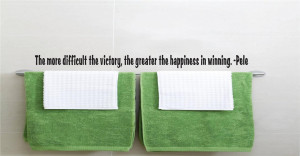 Details about Pele Quote | Vinyl Wall Decals | Soccer Sticker 22