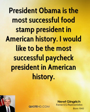 President Obama is the most successful food stamp president in ...
