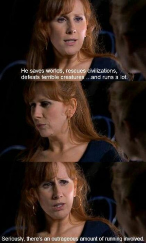 Donna about the Doctor